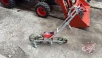 Walk behind precision garden seeder