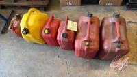5 gas jerry cans