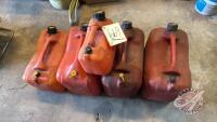 5 jerry cans