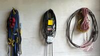 Ratchet straps, rope, belts, bungee cords