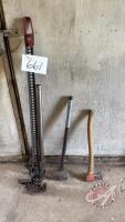 Jackal, Sledgehammer, Axe