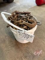 Pail of chains