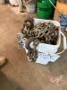 Pail of logging chains - 4