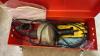 Rigid pipe and drain cleaner in toolbox - 2