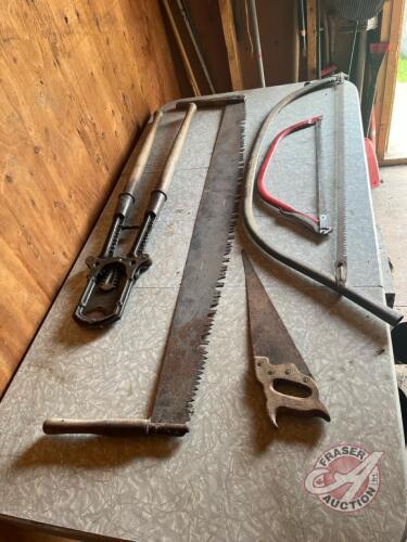 Lot of Saws and Dehorner