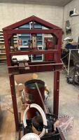 Shop built hyd press