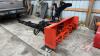 74&rdquo; Kubota L4479 front mount snowblower, S/N: 21608284 - 12