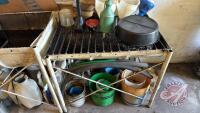 Oil drain stand