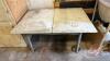 46&rdquo;x33&rdquo; rolling shop table
