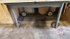 46&rdquo;x33&rdquo; rolling shop table - 2
