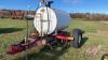 K32 500 gal Weststeel Fuel tank on 2 wheel wagon, S/N 671604383