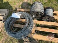 K35 Rolls of high tensile wire (sells as a lot)