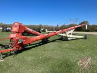 K32 FarmKing 1385 PTO Hopper Swing Auger, S/N 9191788