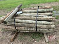 K35 Used 6' 4"-5" fence post