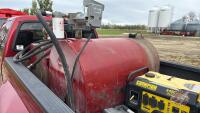 135 gal slip tank with GPI M3025 12-volt filter pump and nozzle