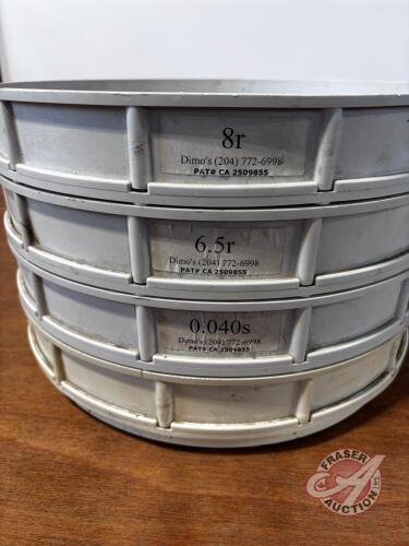 set of canola sieves
