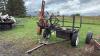 Shaver hyd trailer style post pounder - 2
