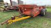 New Holland 795 manure spreader, s/n 589627 - 2