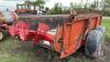 New Holland 795 manure spreader, s/n 589627 - 9