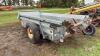 New Idea 362 manure spreader, s/n 816 - 8