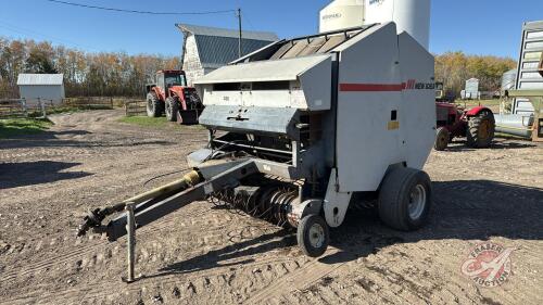 New Idea 486 rnd Baler, s/n 13397