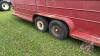 1980 Bobco 18&rsquo; t/a stock trailer VIN# K4HHAB2 OWNERS: D L Fortune - Robert G Fortune SELLER: FRASER AUCTION SERVICE LTD ______________________________ *TOD* - 5