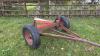 4-wheel farm wagon converted to header transport - 4