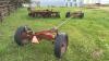 4-wheel farm wagon converted to header transport - 5