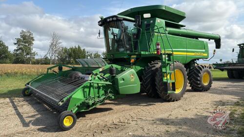 John Deere 9860STS Bullet Rotor combine, sn-720507