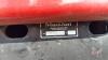 35&rsquo; Westward M150 Dual Direction swather, s/n182816 - 35