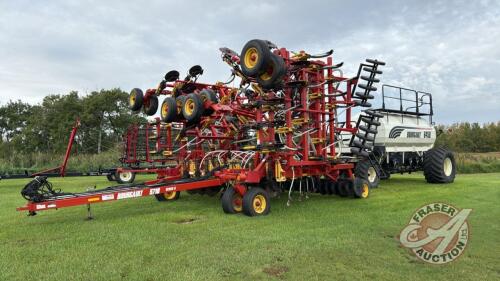 54&rsquo; Bourgault 5710 Series II Air Drill with 2010 Bourgault 6450 Air Cart, s/n drill 40211AH-14, s/n cart 40050AS-07