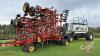 54&rsquo; Bourgault 5710 Series II Air Drill with 2010 Bourgault 6450 Air Cart, s/n drill 40211AH-14, s/n cart 40050AS-07 - 2