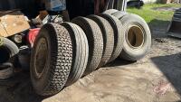 11.00-20 truck/trailer tires on rim