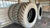 Armstrong 20.8R42 tractor tires - 2