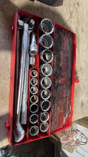 3/4&rdquo; socket set