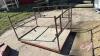 Pallet fork mount workstation man lift cage - 3