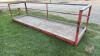 Pallet fork mount workstation man lift cage - 3