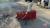 5&rsquo; Farmking 3pt snowblower, s/n 9000025 - 4