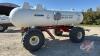 Twin 1000gal NH3 tanks on HD Johnson Welding 4-wheel wagon (Unit #200) - 7