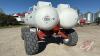 Twin 1000gal NH3 tanks on HD Johnson Welding 4-wheel wagon (Unit #200) - 10