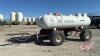 Twin 1000gal NH3 tanks on HD Johnson Welding 4-wheel wagon (Unit #200) - 13