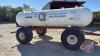 Twin 1000gal NH3 tanks on HD Johnson Welding 4-wheel wagon (Unit #100) - 5
