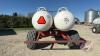 Twin 1000gal NH3 tanks on HD Johnson Welding 4-wheel wagon (Unit #100) - 8