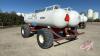 Twin 1000gal NH3 tanks on HD Johnson Welding 4-wheel wagon (Unit #100) - 9