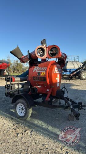 REM 2700 Grain Vac, s/n RM-2700-2049
