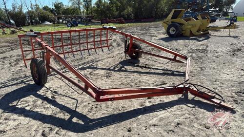Lypka Flax Straw buncher