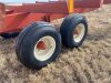 *Bale trailer w/tandem walking beam axles - 8