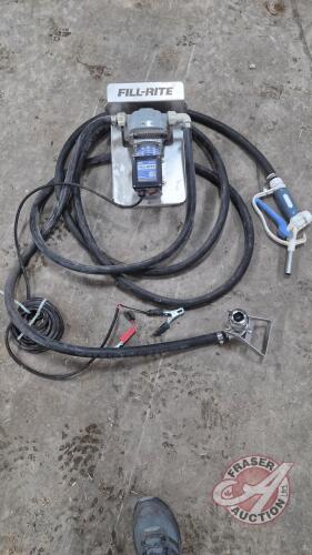 Fill-Rite 8HPM 12 volt def pump with 20 ft hose and nozzle