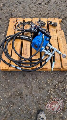 High torque low rpm Hydraulic pump for grain cart