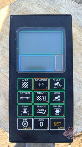John Deere Performance monitor RE60389 W/ mounting bracket